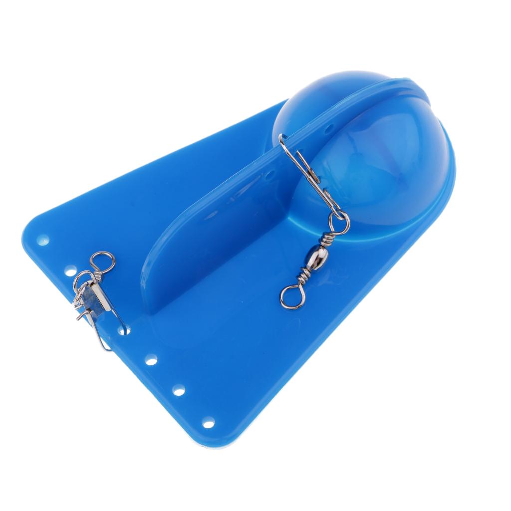 Deep Sea Trolling Planer Board Adjustable Weight Fishing Diving Diver Board