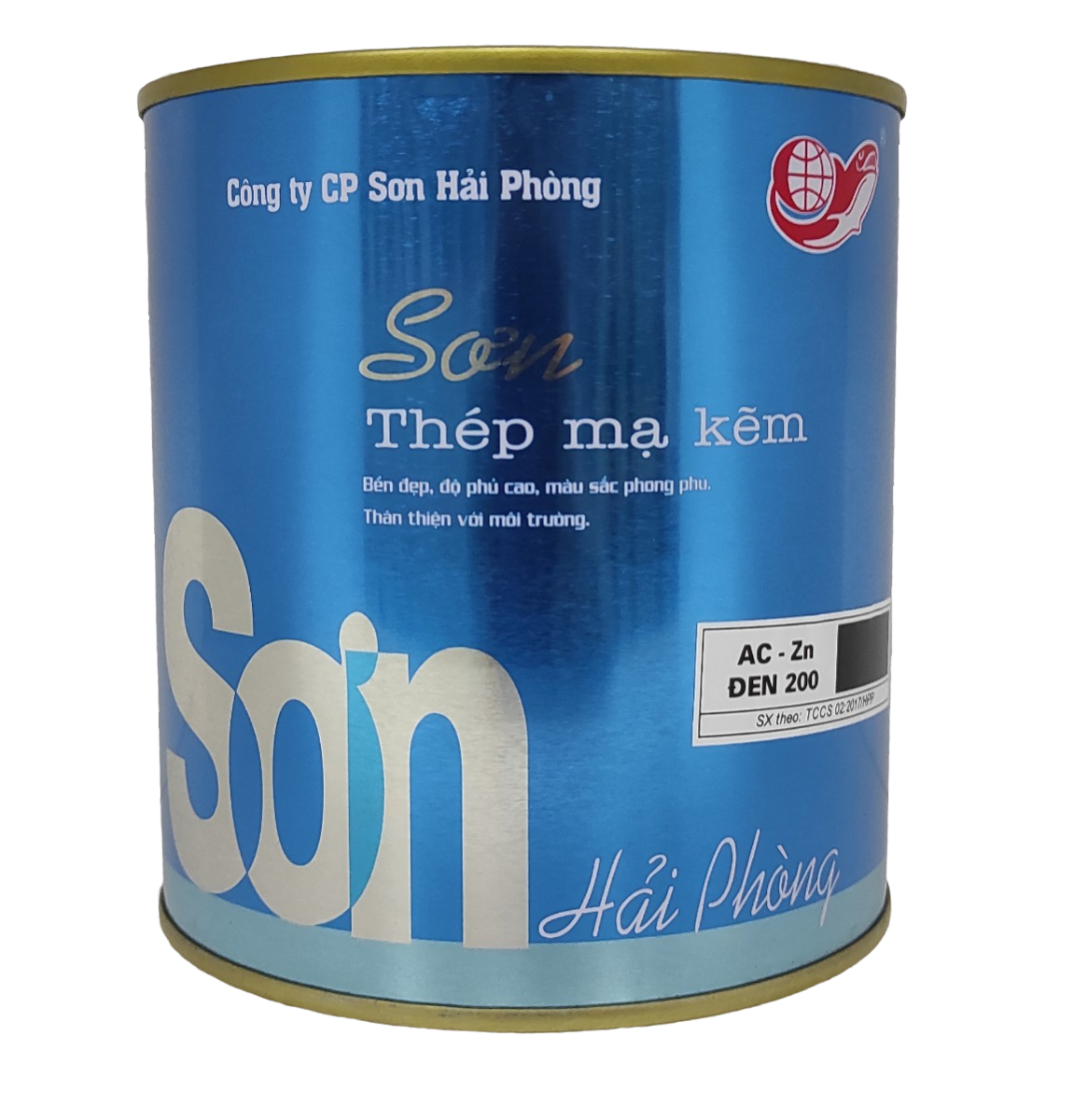 Sơn sắt thép mạ kẽm nhanh khô thân thiện với môi trường, màu sắc phong phú 1kg