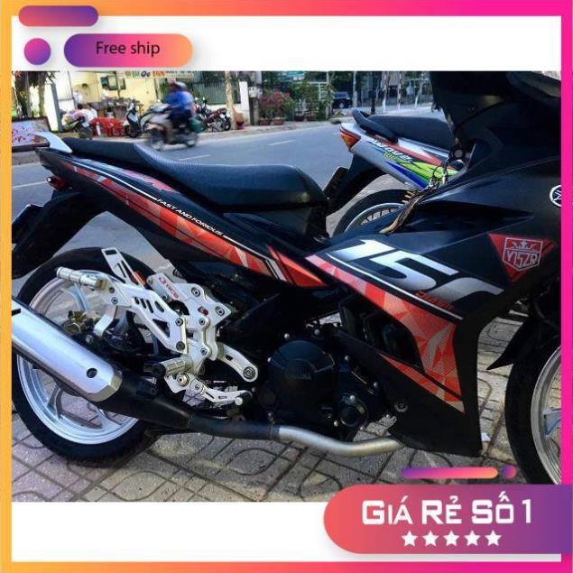 Tem rời ex 150 Chất liệu Crom cao cấp siêu bóng bảo hành màu sắc vĩnh viễn