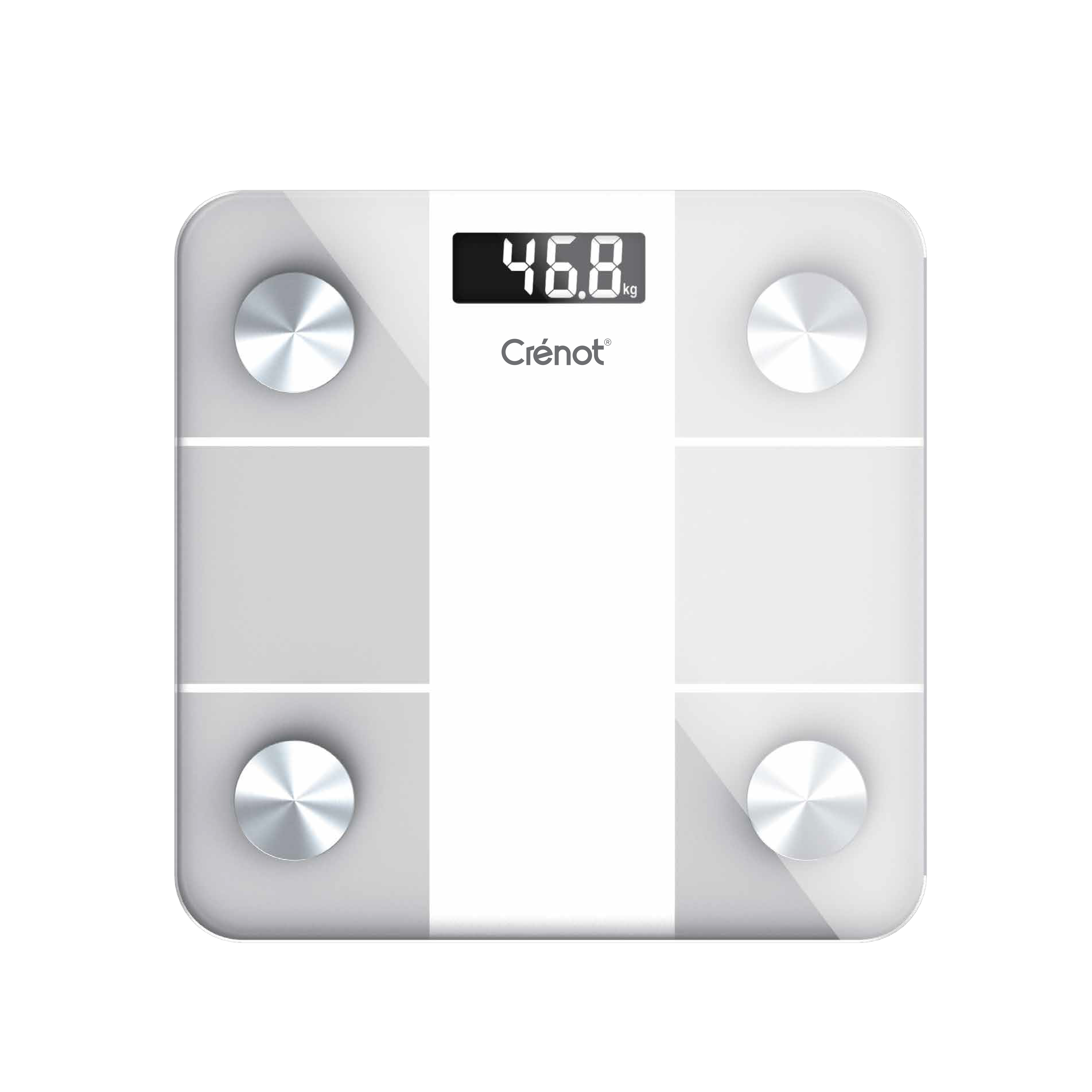  Cân điện tử sức khoẻ thông minh Crénot Health GoFit S2 kết nối bluetooth đo phân tích chỉ số cơ thể body fat scale can dien tu suc khoe thong minh Crenot 