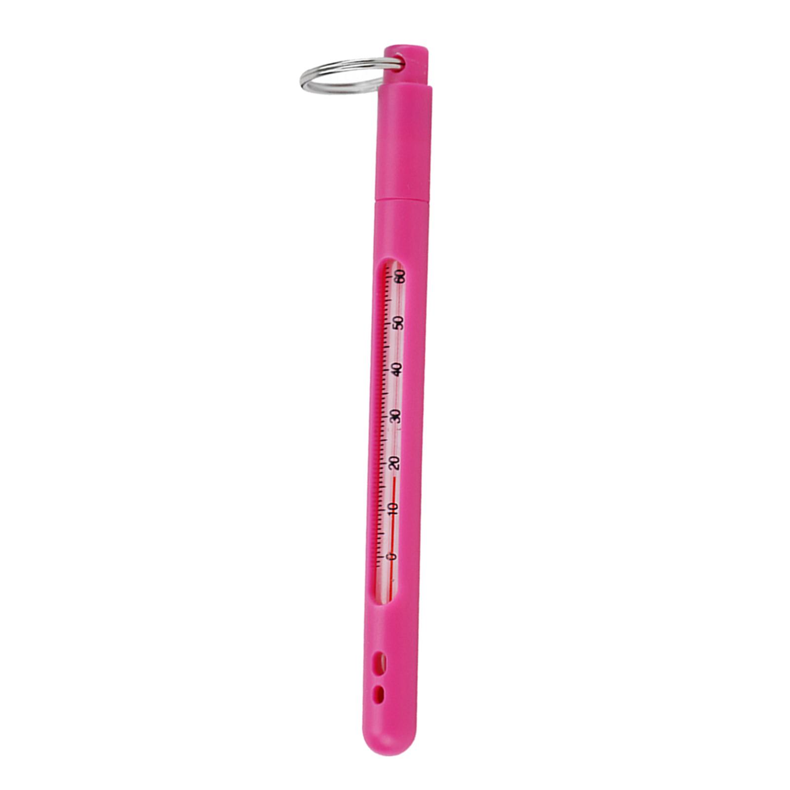 Aquarium Thermometer Fish Tank Temperature Easy Read Tropical Marine Pink