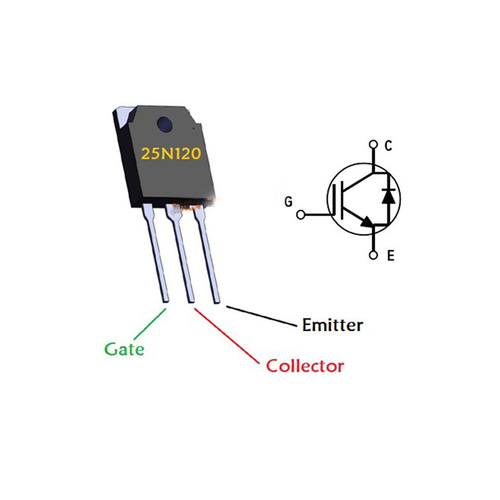 25N120 IGBT 25A/1000V