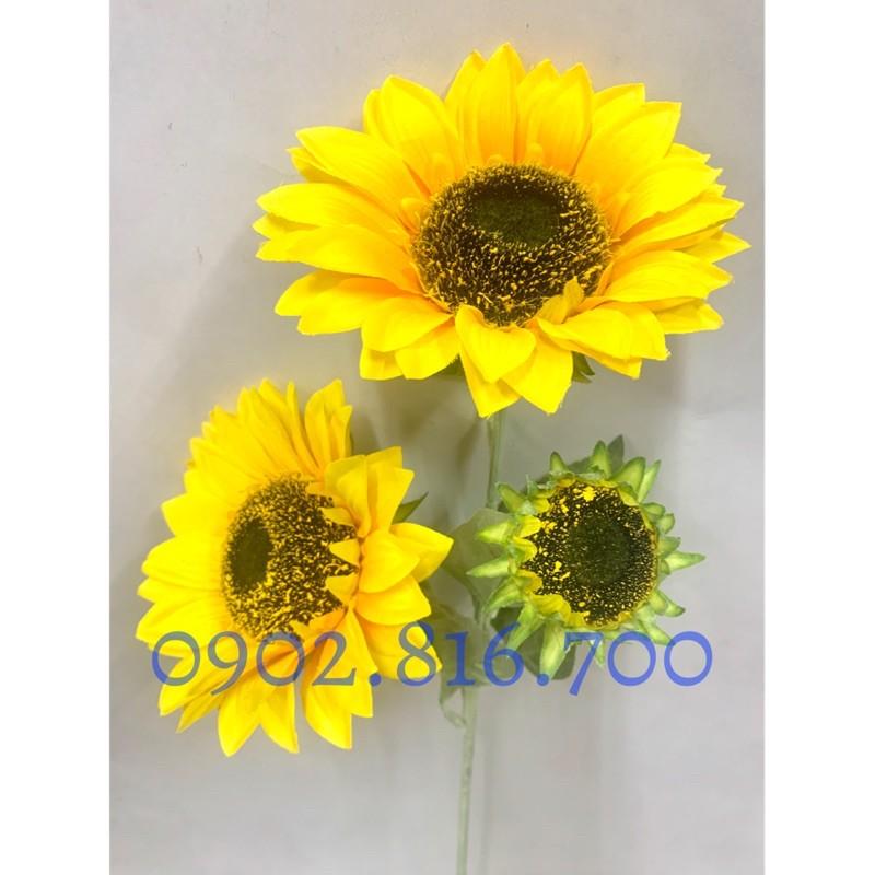 1 cành hoa hướng dương đại đẹp như thật