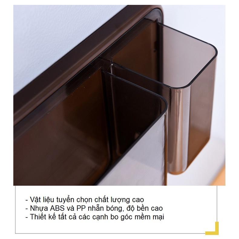 Hộp đồ dùng có nam châm hít siêu chắc Kệ hít tủ lạnh Magnet storage box