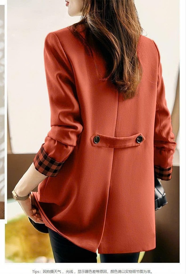 Áo Khoác Vest Blazer Phối Tay Sang Trọng