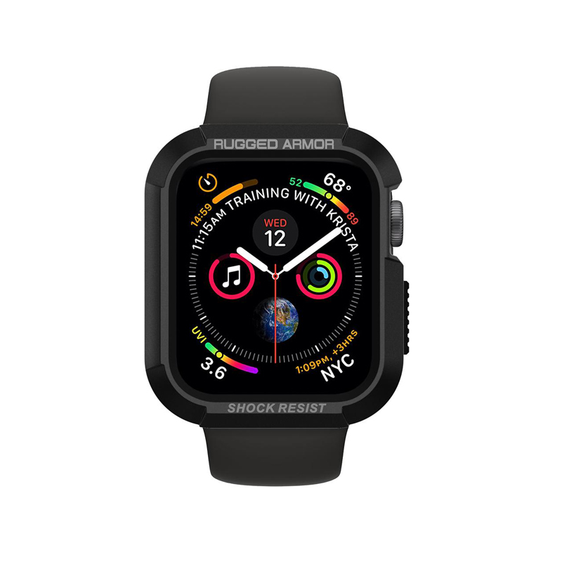 Ốp Apple Watch Series 4 40mm SPIGEN Rugged Armor - Hàng chính hãng