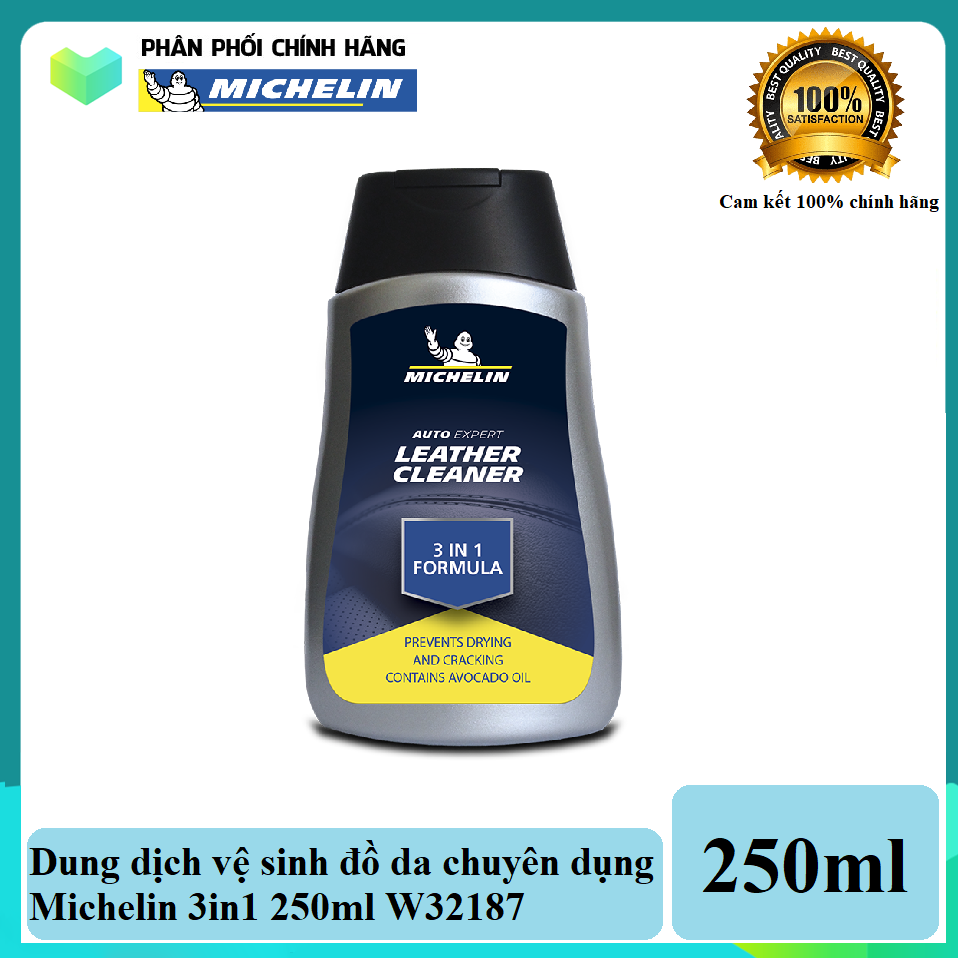 Dung Dịch Làm Sạch & Bảo Dưỡng Da Michelin Leather Cleaner 32187