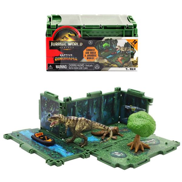 Đồ Chơi Sa Bàn Khủng Long Dinorama - Jurassic World Rebirth - Toy Monster LAND/T01535