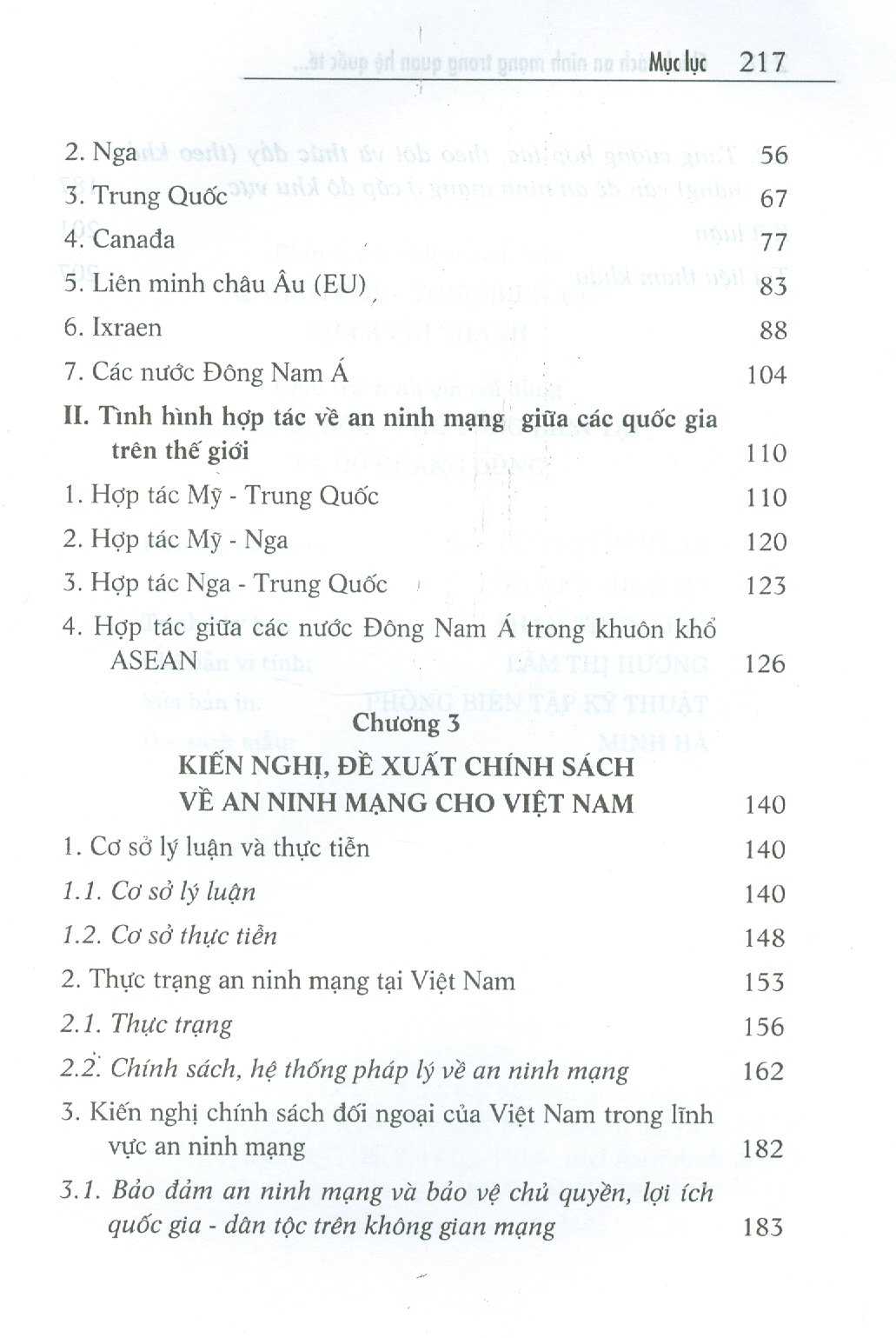 Sách Chính Sách An Ninh Mạng Trong Quan Hệ Quốc Tế Hiện Nay Và Đối Sách Của Việt Nam