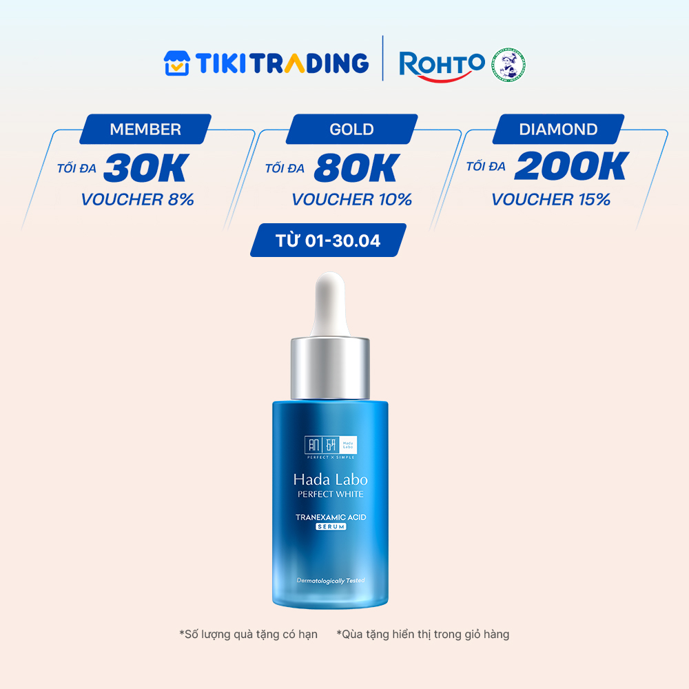 Serum dưỡng trắng Hada Labo Perfect White Tranexamic Acid 2 30ml