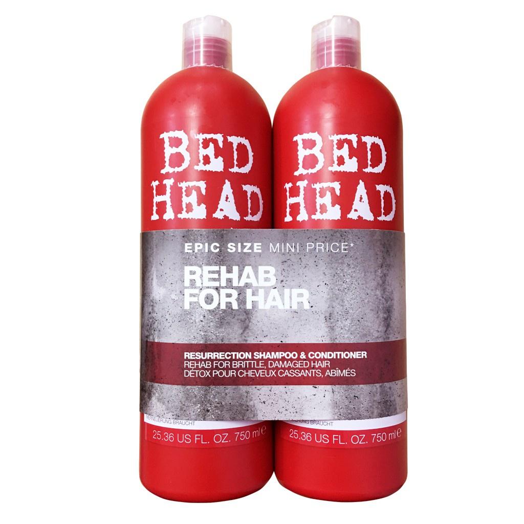 Bộ Dầu Gội - Xả TiGi Bed Head Đỏ Phục Hồi Hư Tổn