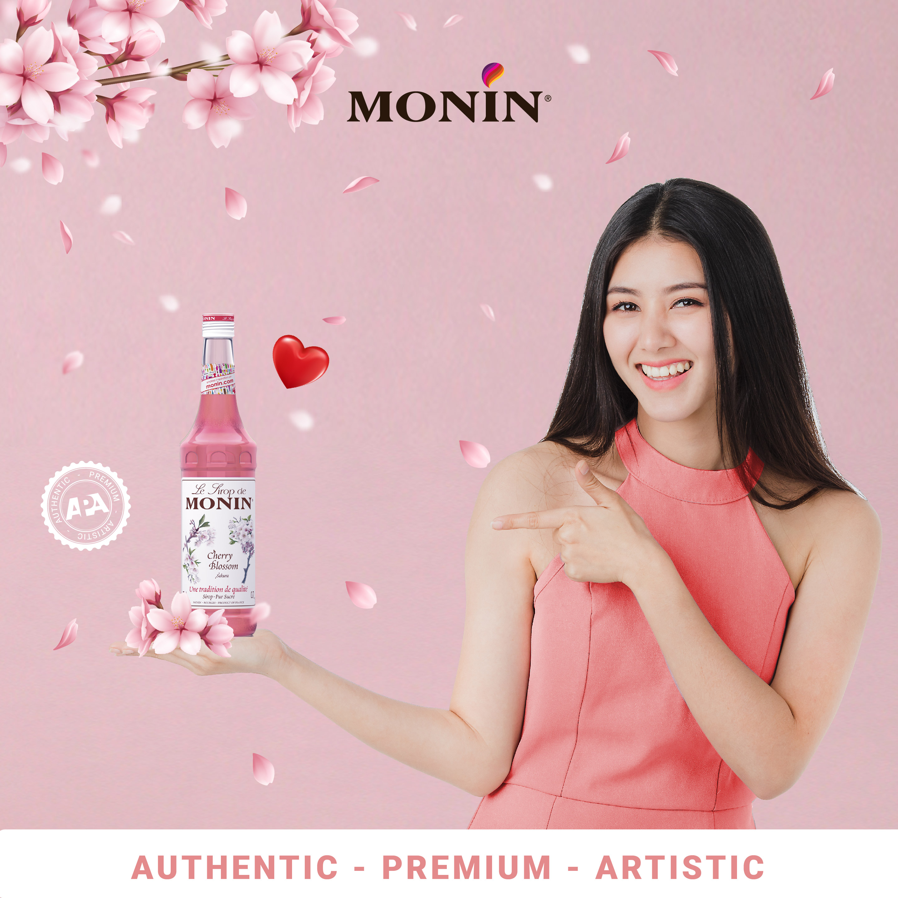 Siro Hoa Anh Đào MONIN - 700ML