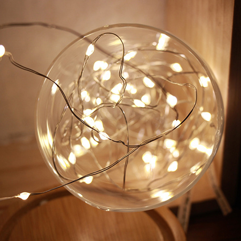 Đèn đom đóm Fairy Light chuỗi dây đồng trang trí