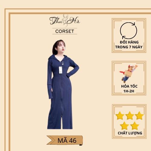 Áo chống nắng nữ dài toàn thân, hai lớp dáng dài túi kéo khoá CAO CẤP