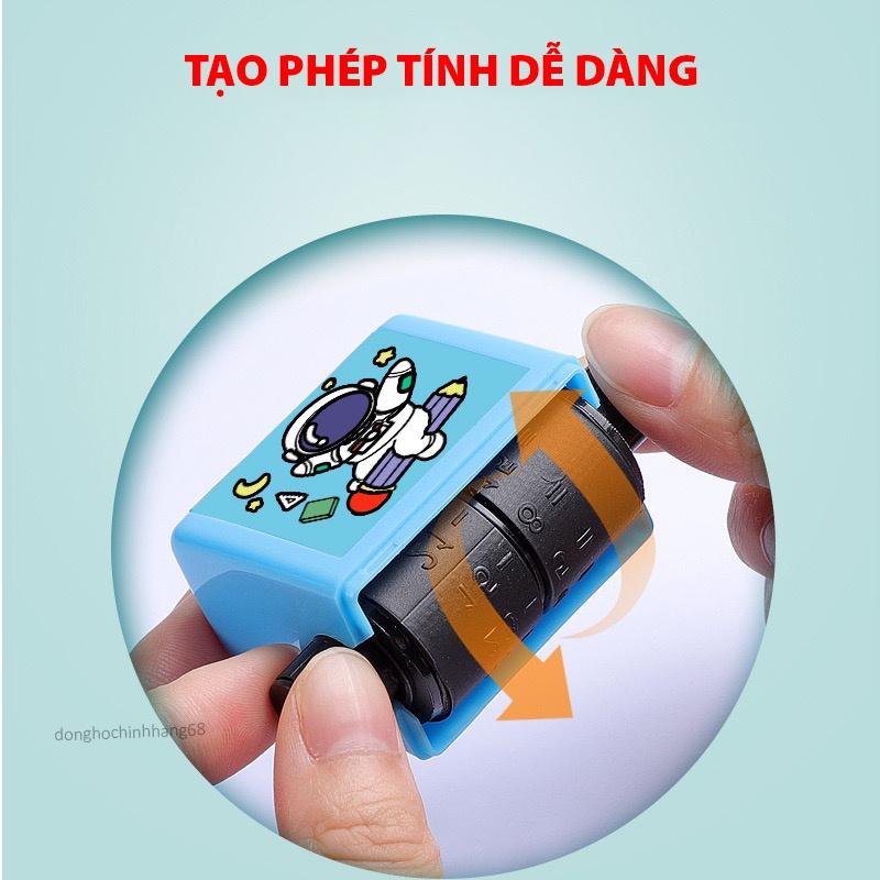 Máy Tạo Phép Tính, Con Lăn Tạo Phép Tính Cộng Trừ Giúp Bé Học Tốt Bảo Hành 1 Năm