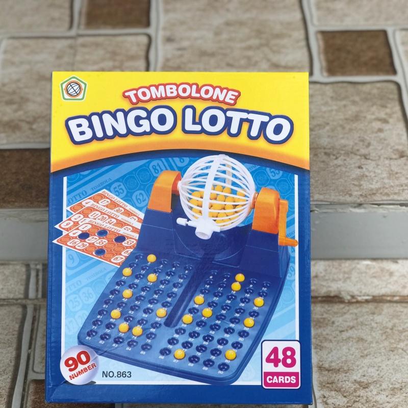 Đồ chơi TẾT - Lô Tô Loto Bingo 90 số - 48 thẻ .