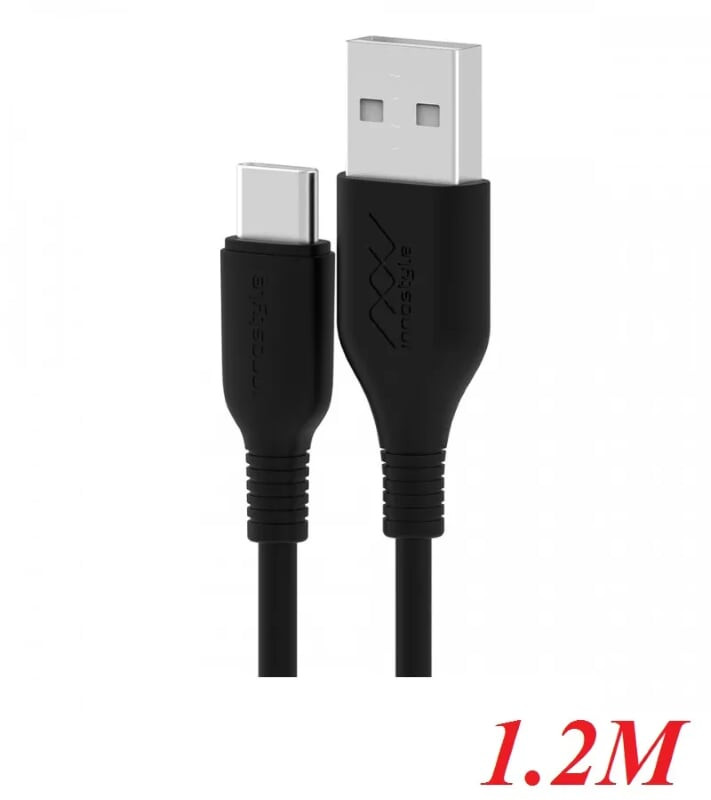 Cáp Innostyle Jazzy USB-A To USB-C 15W Dài 1.2M (IAC120T) chính hãng