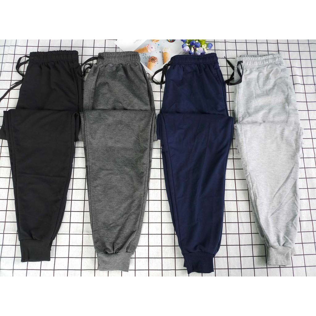 SALE QUẦN JOGGER COTTON DA CÁ BIGSIZE