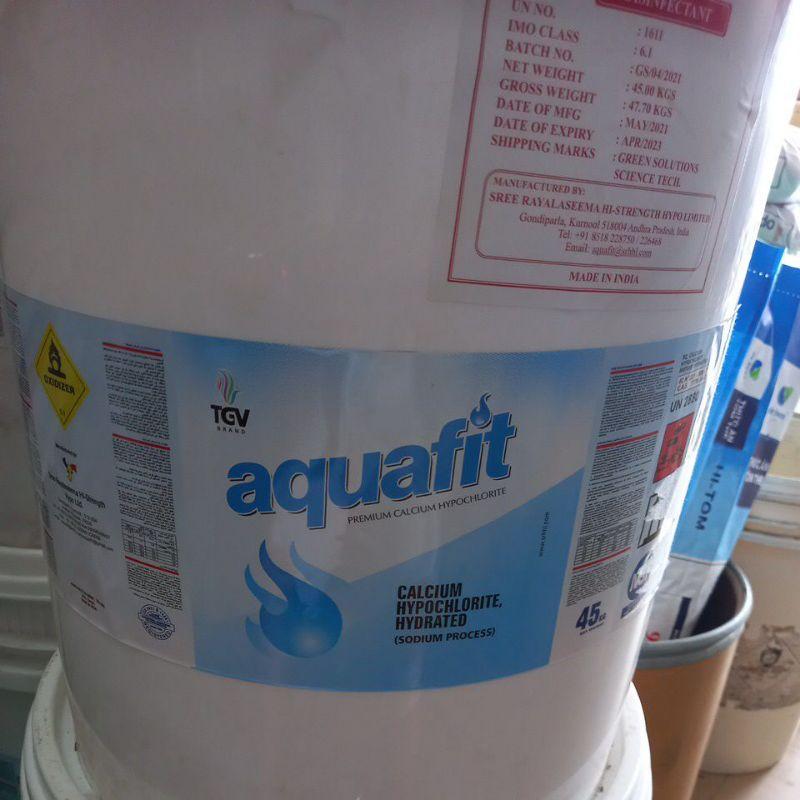 1 kg clorin Ấn Độ, Aquafit Clorin bột - Calcium Hypochloride