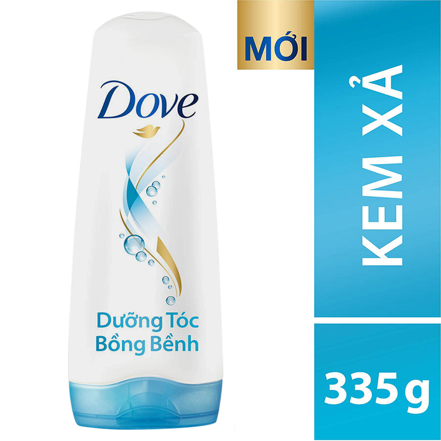 Combo Dove: Dầu Gội Dove Dưỡng Tóc Bồng Bềnh (340g) + Kem Xả Dove Dưỡng Tóc Bồng Bềnh (335g) + Kem Ủ Dove Phục Hồi Tóc Hư Tổn (200ml)