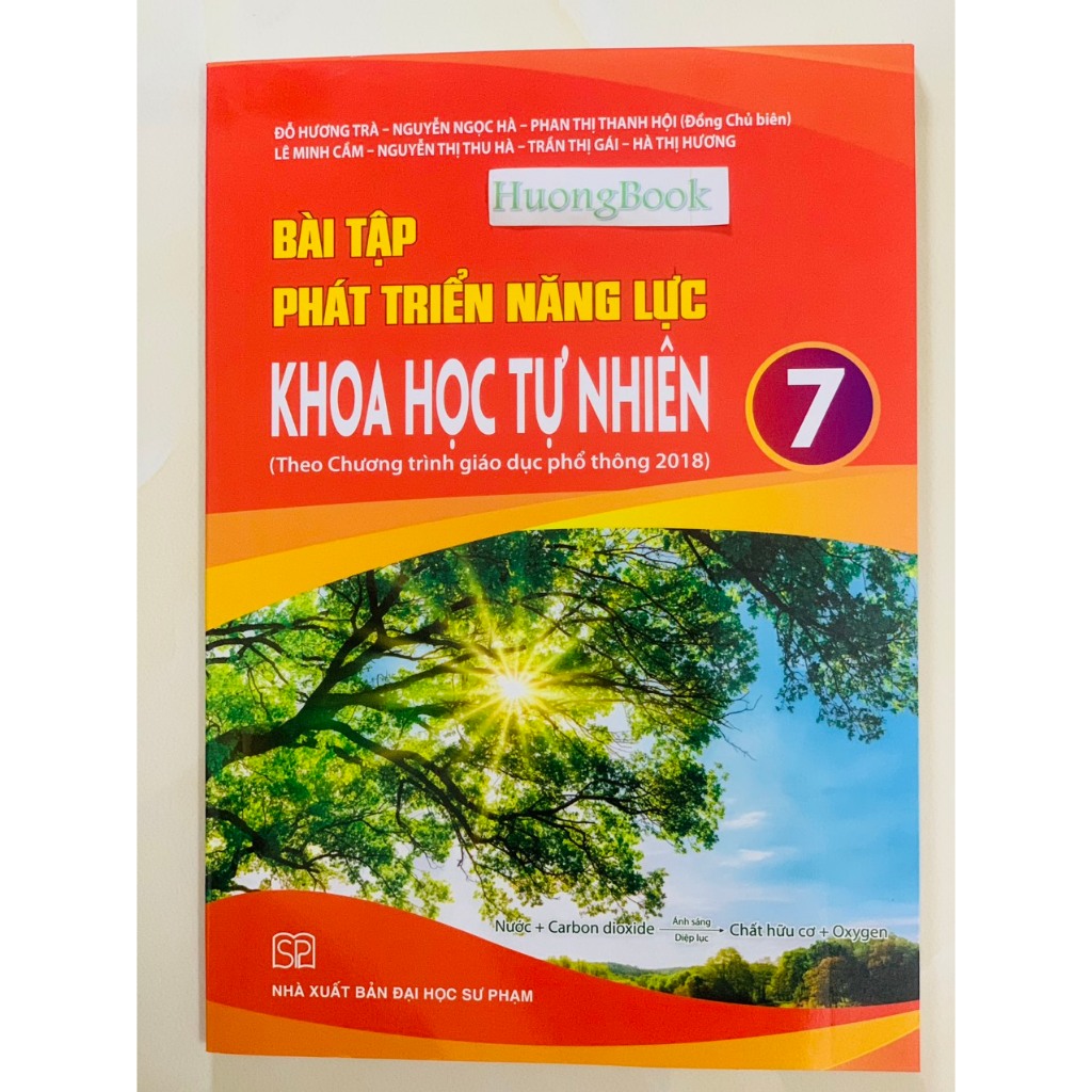 Sách - Bài Tập Phát Triển Năng Lực Khoa Học Tự Nhiên 7