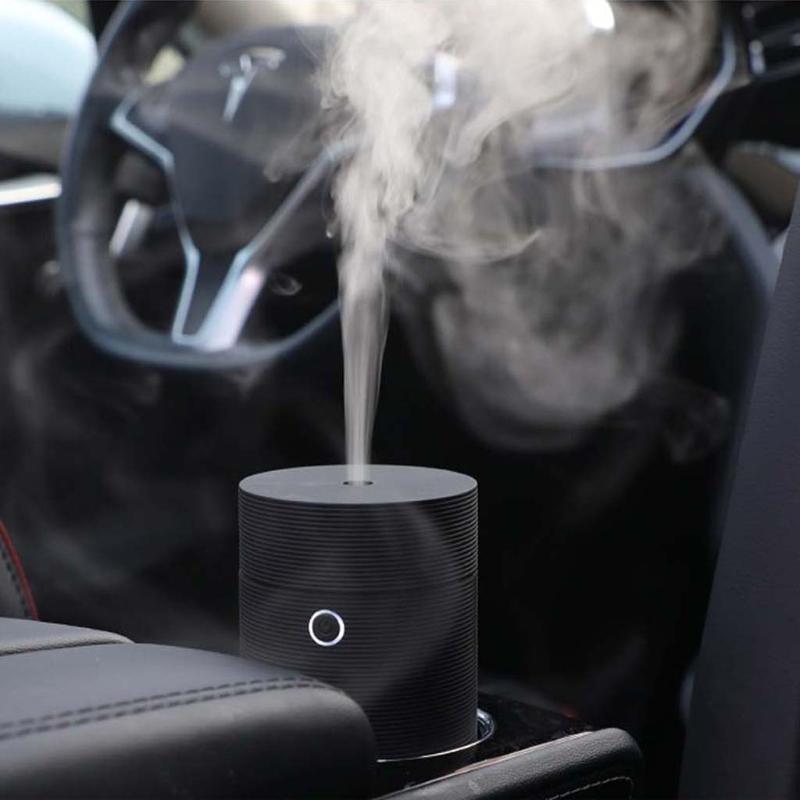 Máy Phun Sương Tạo Ẩm Không Khí Máy Khuếch Tán Tinh Dầu Treo Xe Ô Tô Hương Thơm Khuếch Tán USB Thoáng Mát Phun Sương Tạo Máy Lọc Xông Phòng Cho Xe Hơi Tại Nhà