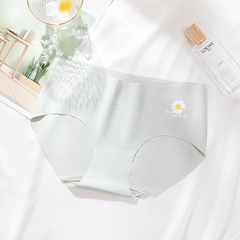 SET 5 Quần Lót Nữ su đúc thun lạnh, không đường may hoa cúc