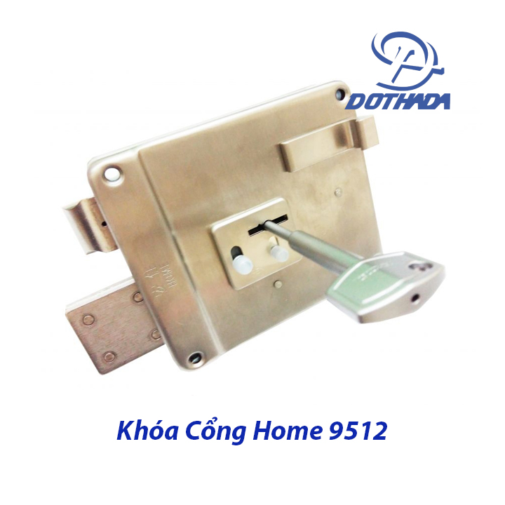 KHÓA CỔNG HOME INOX 304 - 9512