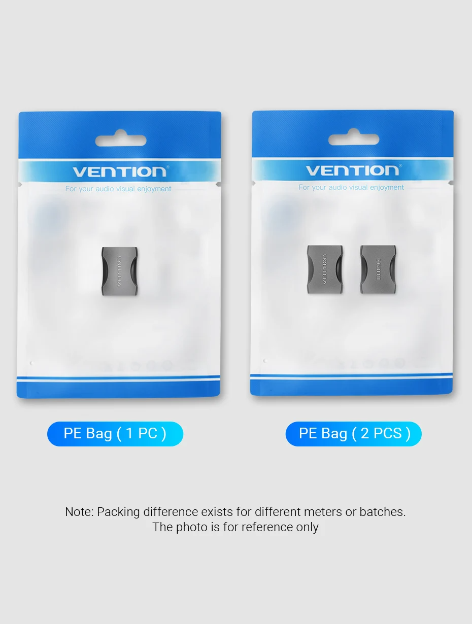 Đầu nối HDMI 2.0 hỗ trợ 4k, đực sang cái, cái sang cái Vention - Hàng chính hãng