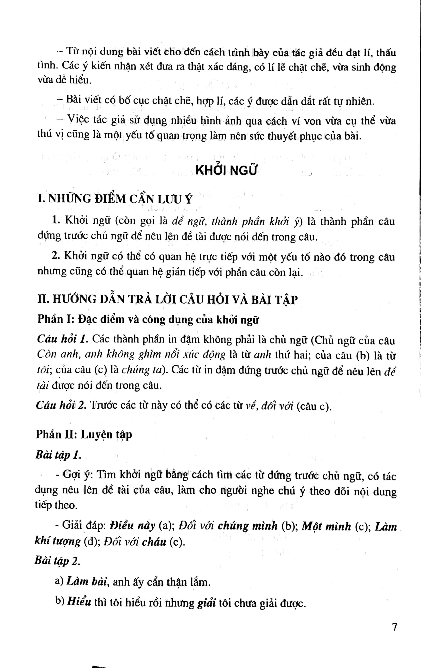 Học Tốt Ngữ Văn 9/2