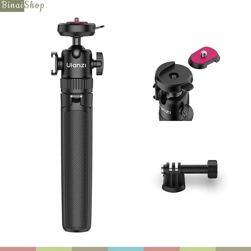 ULANZI MT-90 - Tripod Đa Năng Gọn Nhẹ Tích Hợp Ngàm CKA Quick Release Cho Máy Ảnh, GoPro, Insta360 Và Điện Thoại- hàng chính hãng