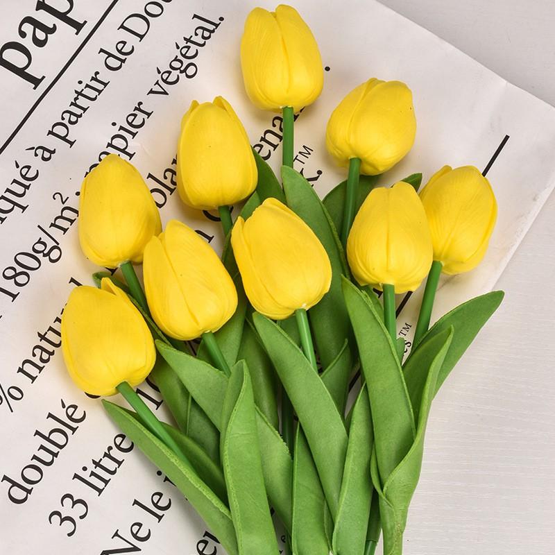 Hoa Tuylip Giả Giống Thật 99%