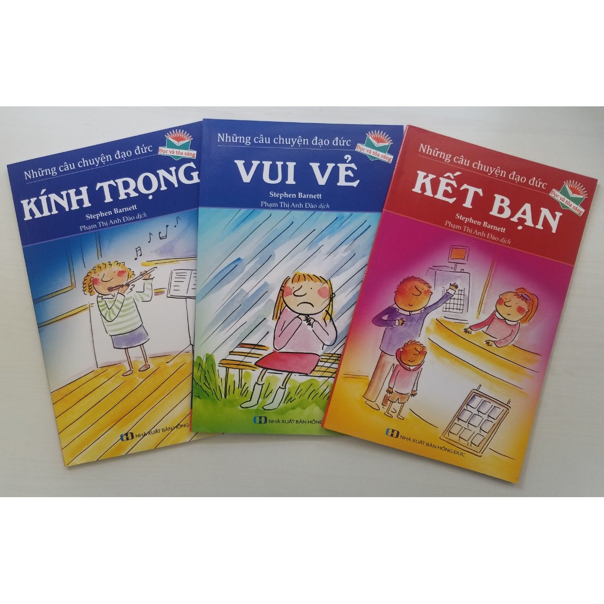 Combo Những Câu Chuyện Đạo Đức: Kính Trọng + Vui Vẻ + Kết Bạn