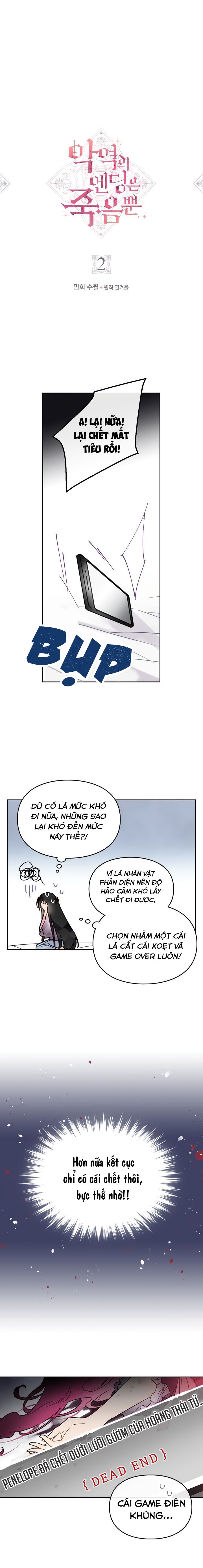 kết thúc của nhân vật phản diện chỉ có thể là cái chết chapter 9 1