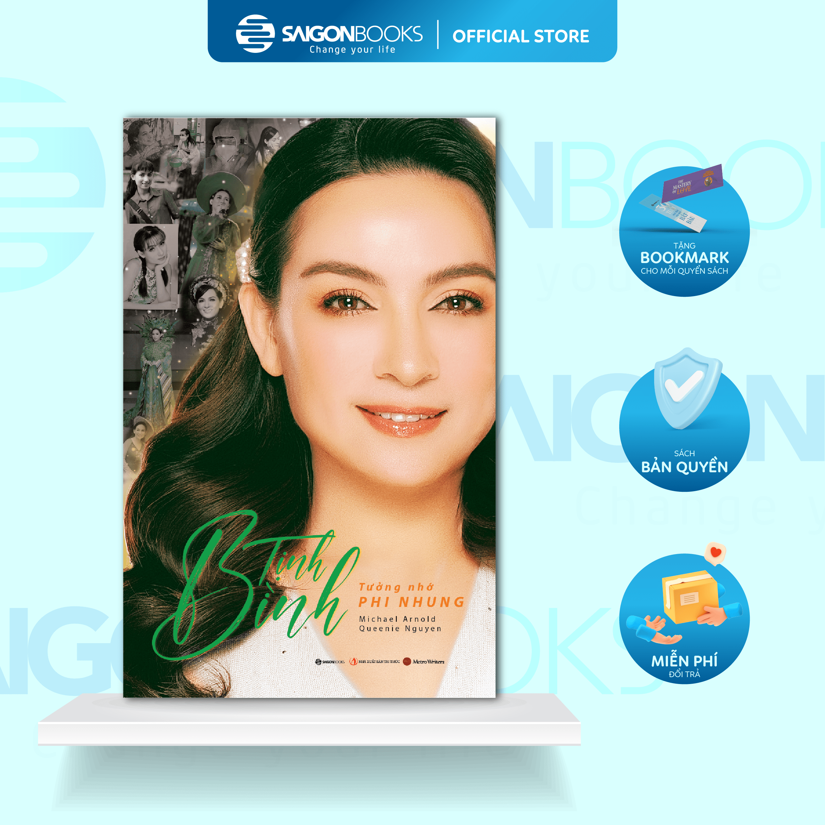 Tịnh Bình – Tưởng nhớ Phi Nhung Bìa cứng