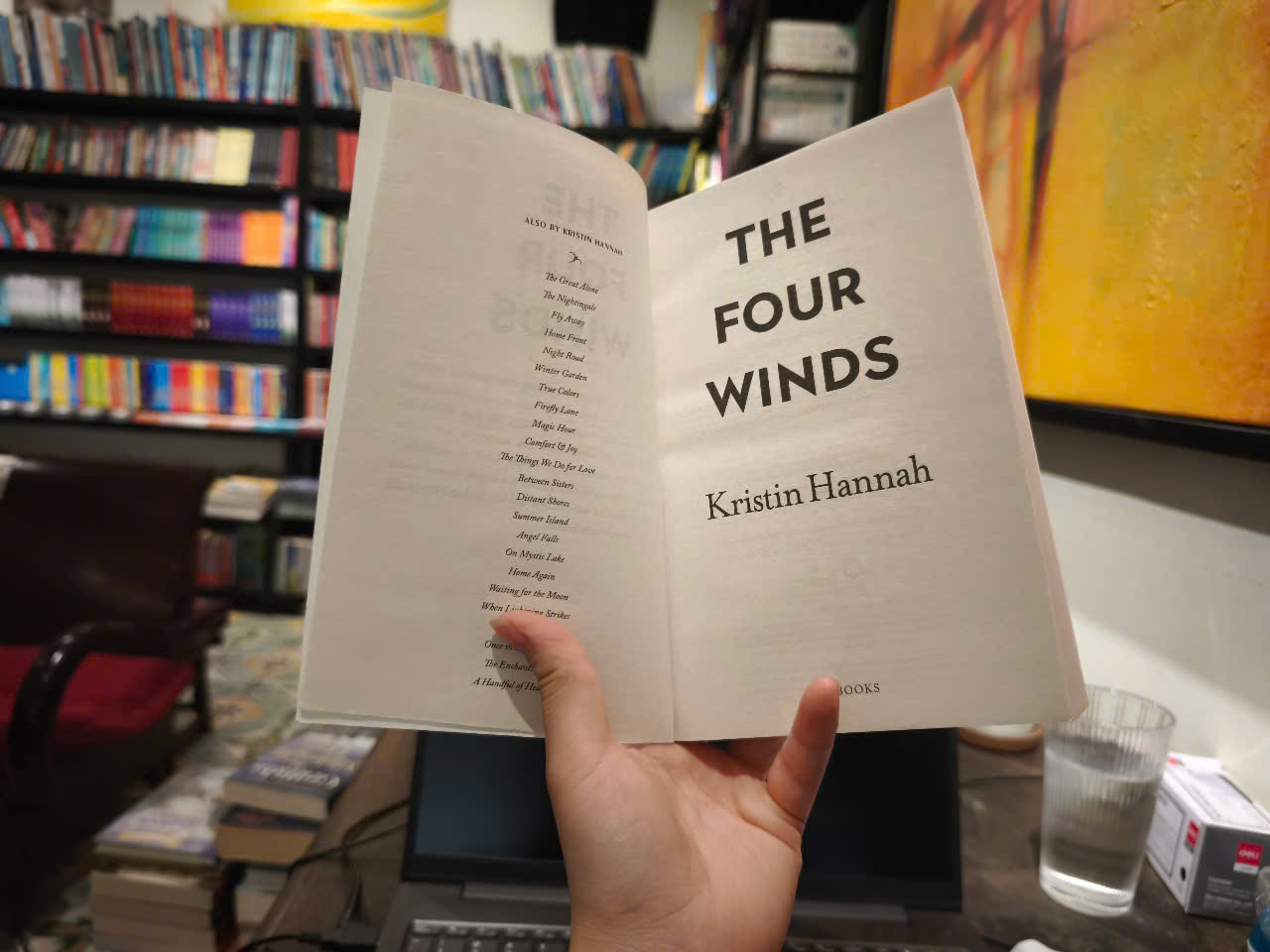 Sách - The Four Winds by Kristin Hannah - Historical Fiction / Fiction in English