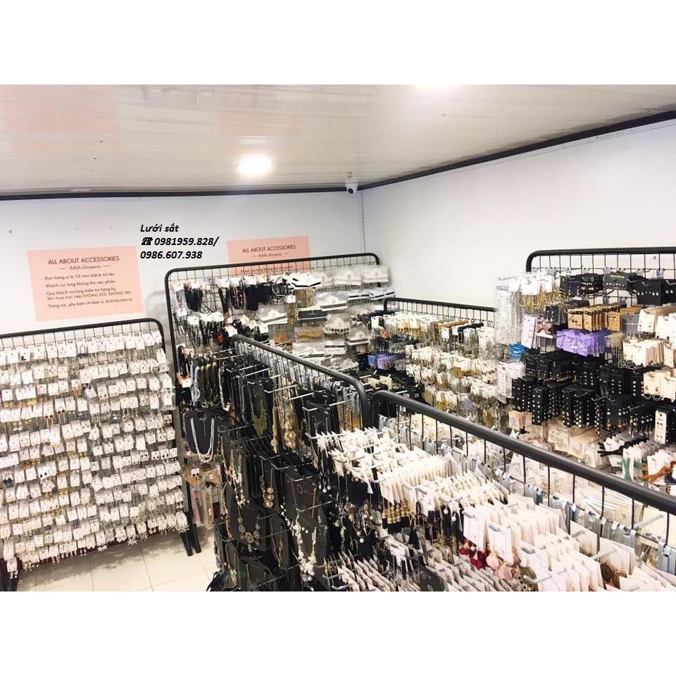 Kệ lưới có chân mặt lưới kích thước 1m*1m