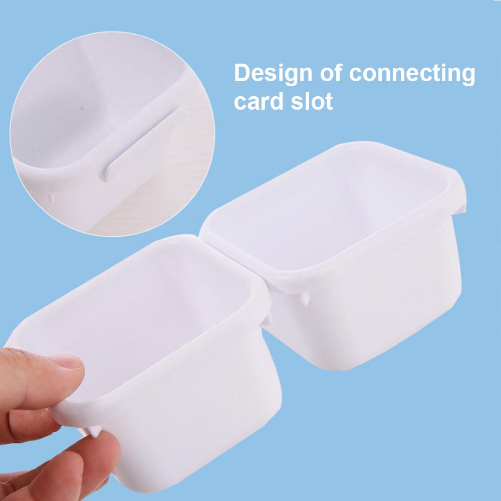 8 Chiếc Ngăn Kéo Nhà Bếp Nhà Tổ Chức Hộp Nhựa Dao Kéo Khay Chứa Tủ Tủ Sắp Xếp Lưu Trữ Phụ Kiện Nhà Bếp