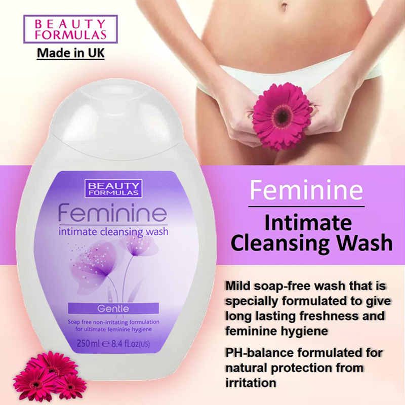 Nước Rửa Vệ Sinh Phụ Nữ Beauty Formulas Feminine Intimate Cleansing - Gentle 250ml