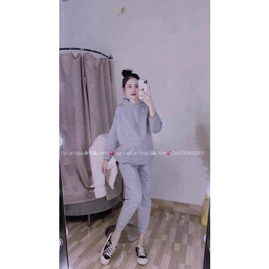 Bộ đồ bầu nỉ thu đông sành điệu