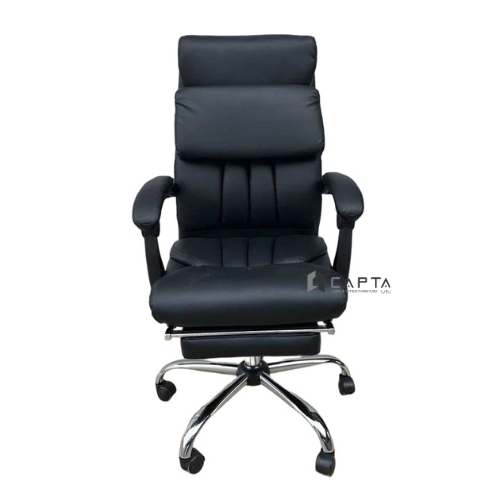 Ghế game ghế livestream nệm CR4119-P Nội thất Capta Ghế văn phòng lưng cao chân ghế thép mạ chrome bóng ngã ngả nhiều mức độ với mâm 2 cần Office Chair hcm