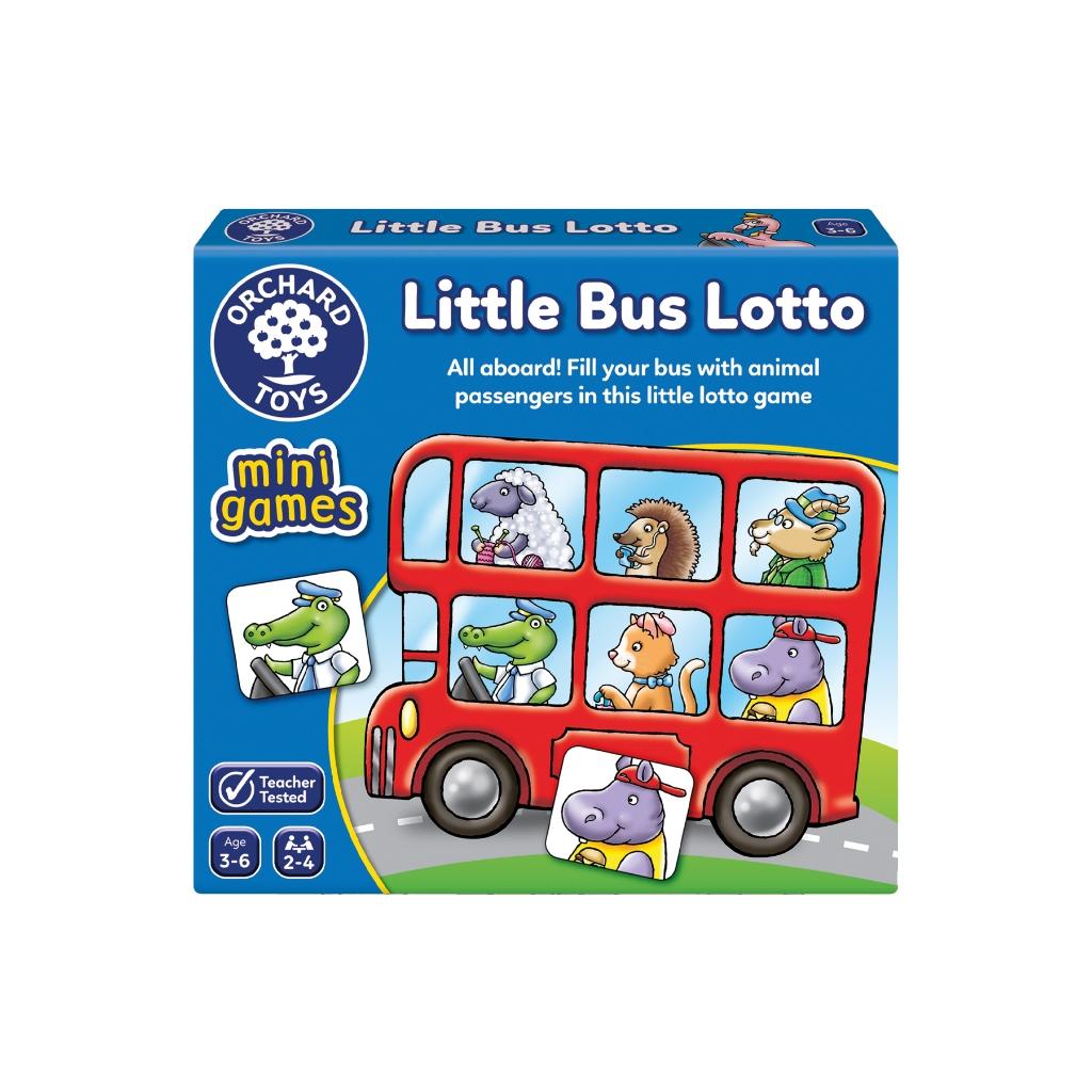 Trò chơi trí tuệ Little Bus Lotto giúp trẻ 3 - 6 tuổi phát triển kỹ năng ghi nhớ và quan sát