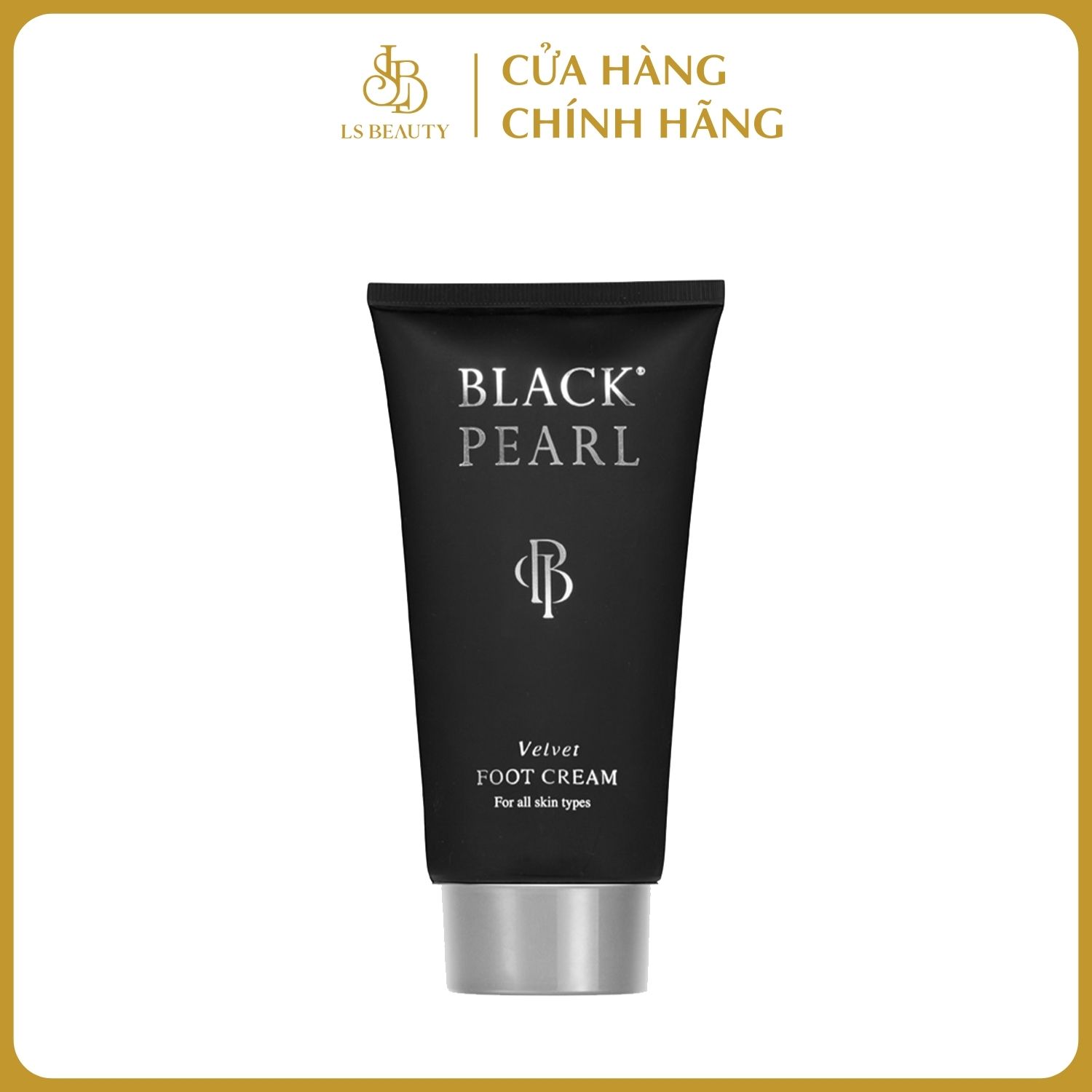 Kem Dưỡng Da Chân Black Pearl - Velvet Foot Cream - Có Nguồn Gốc Từ Biển Chết - Xuất Xứ Israel - Làm Dịu Da Tay Và Dưỡng Ẩm