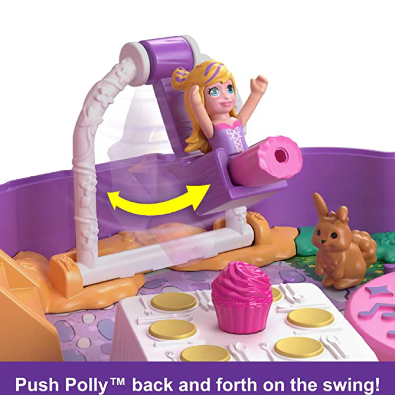 Đồ Chơi POLLY POCKET Và Thế Giới Tiệc Trà Cupcake HKV31/FRY35