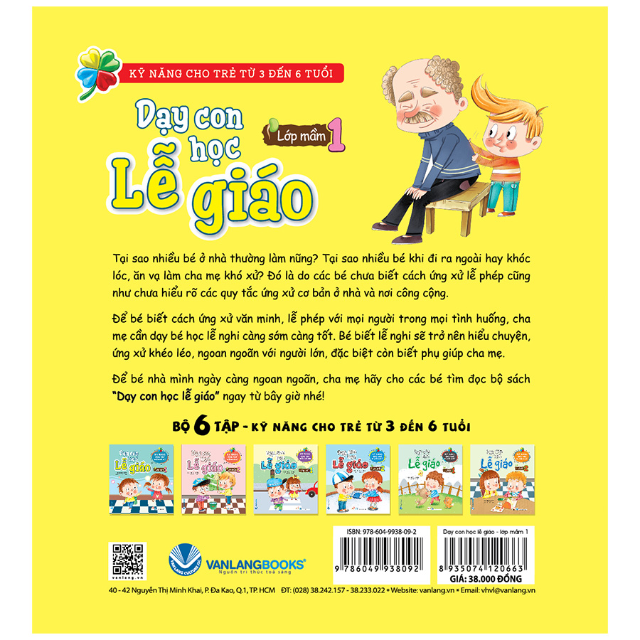 Dạy Con Học Lễ Giáo – Lớp Mầm 1