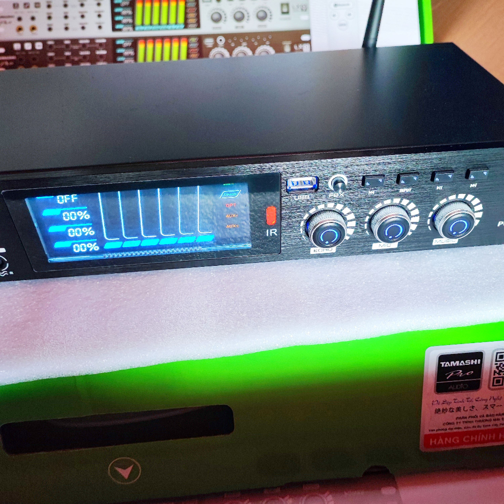 bán lỗ lấy tương tác vang cơ TAMASHI pro LX9 LX 9 - FX12 FX 12 bản 2023 cao cấp  tích hợp giải mã âm thanh số