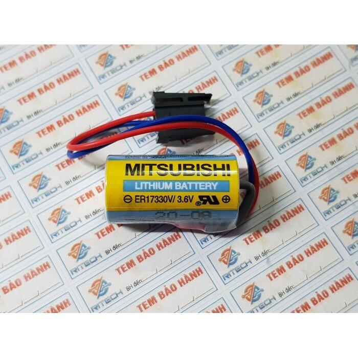 Pin ER17330V/3.6V Mitsubishi A6BAT/ MR-BAT Lắp Cho PLC