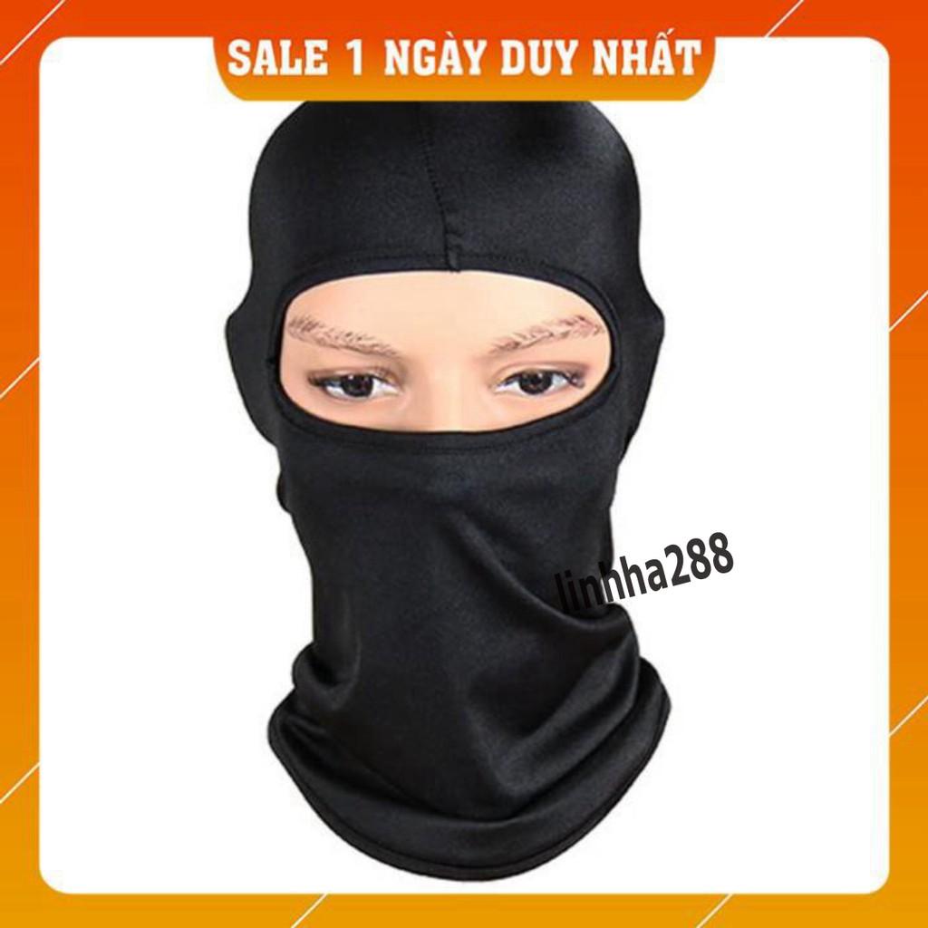 Khẩu Trang Ninja Bịt Mặt Đi Phượt - Khẩu Trang Vải Đa Năng Chống Nắng Phượt Thủ