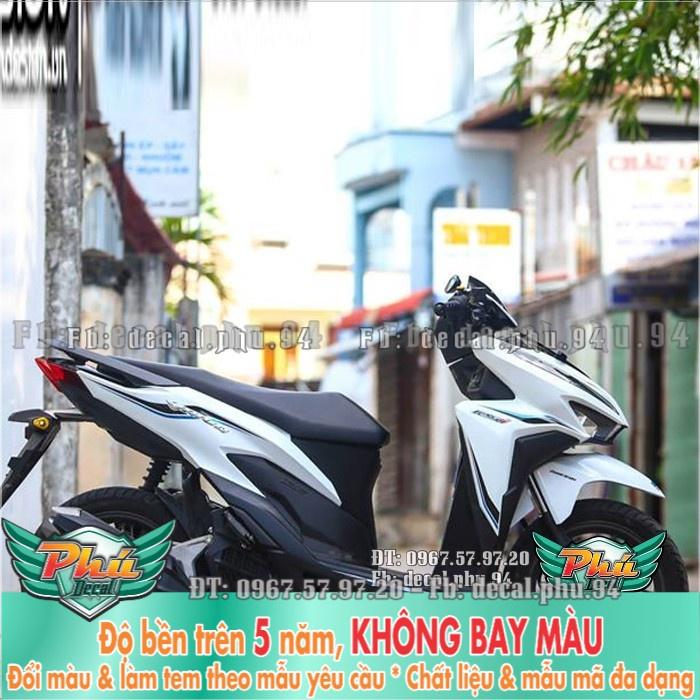 Tem rời Vario 150 xe trắng (P)