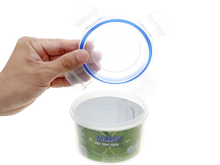 Hộp đựng thực phẩm tròn nhựa Duy Tân Matsu 250ml - 03383 - Hàng chính hãng